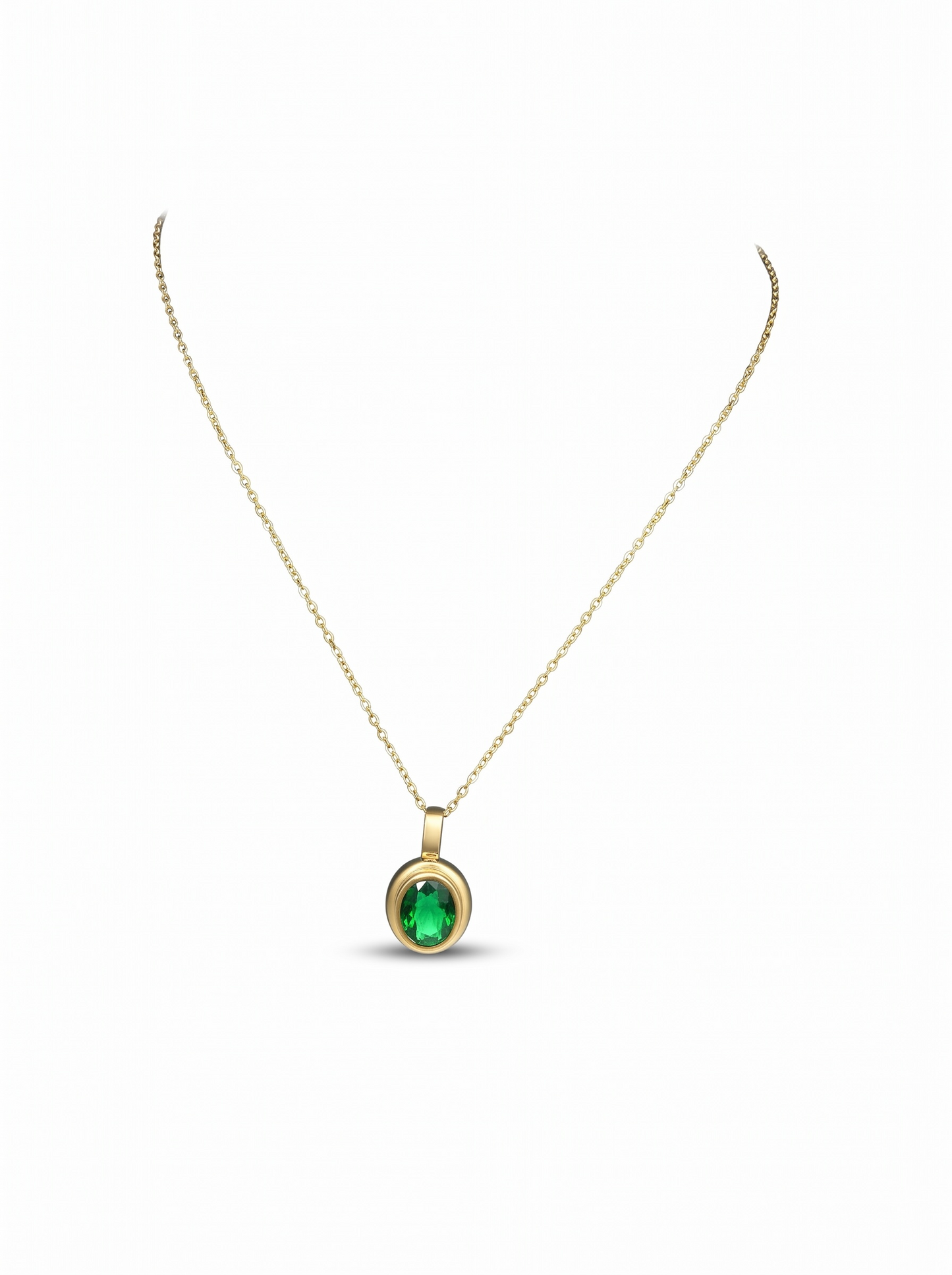 Gemstone Glow Pendant Necklace
