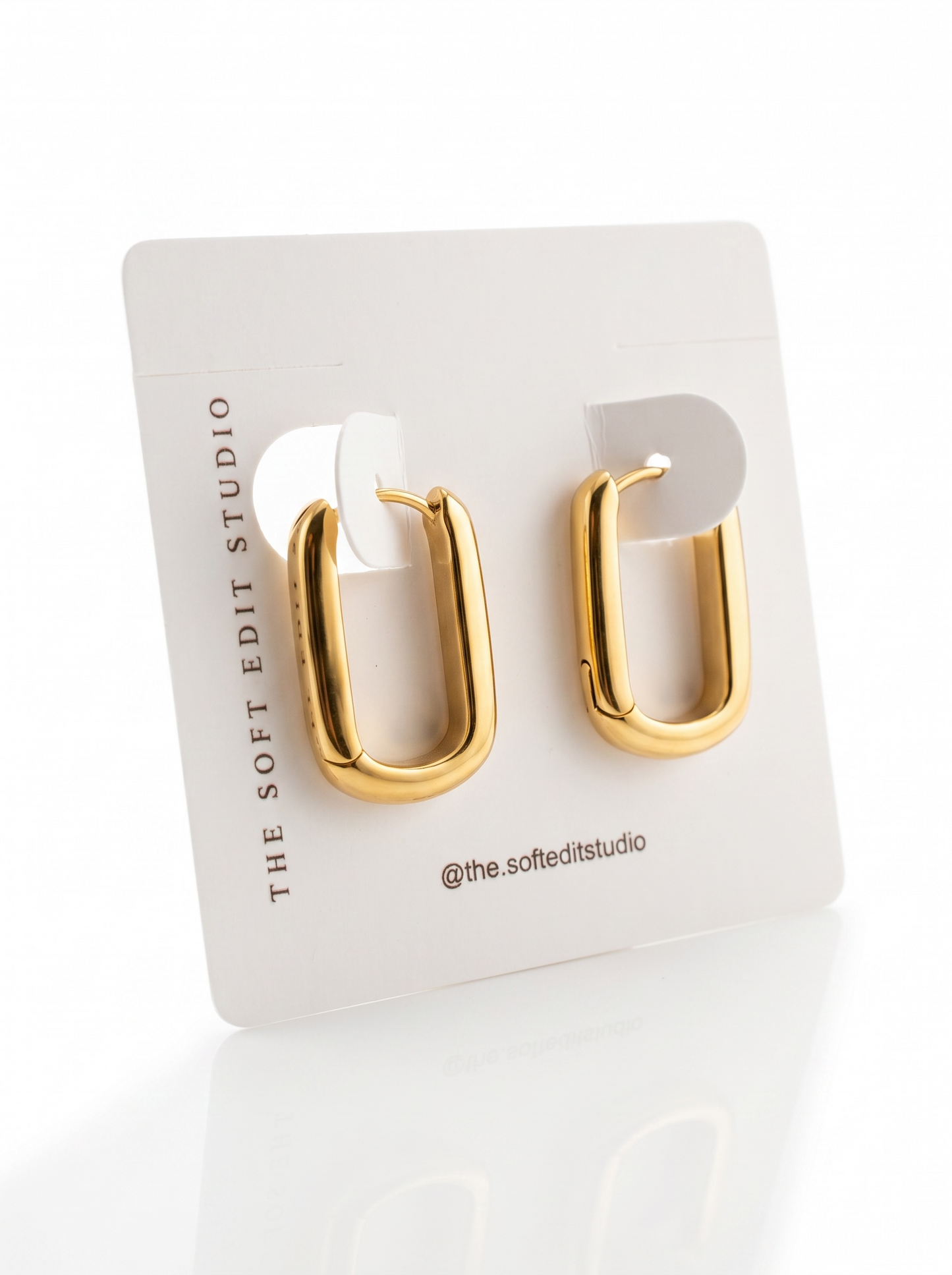 Luna Hoop Earrings – Gold