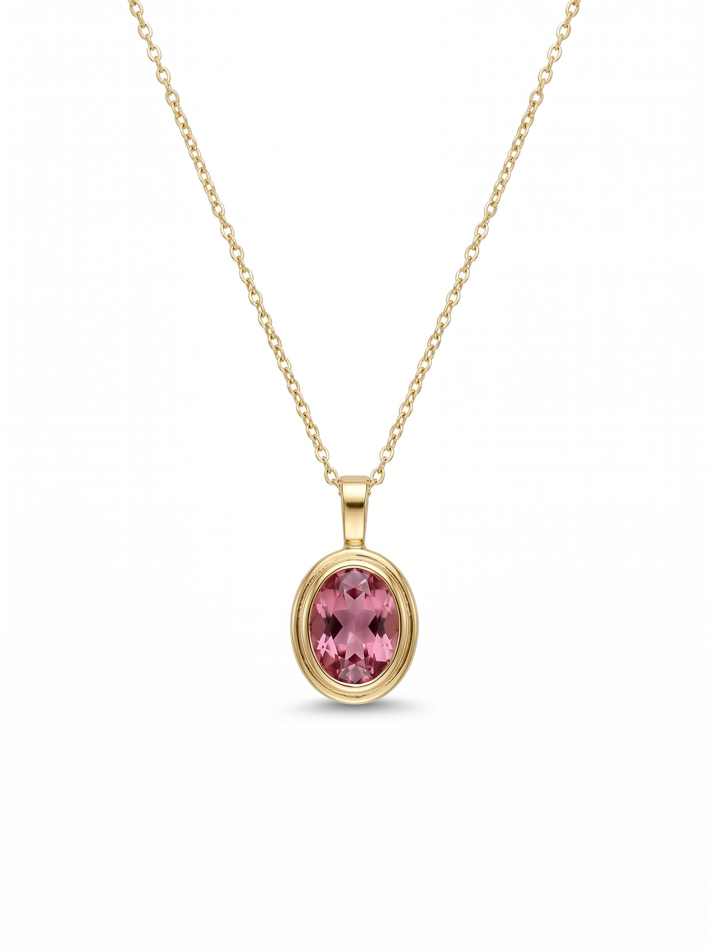Gemstone Glow Pendant Necklace