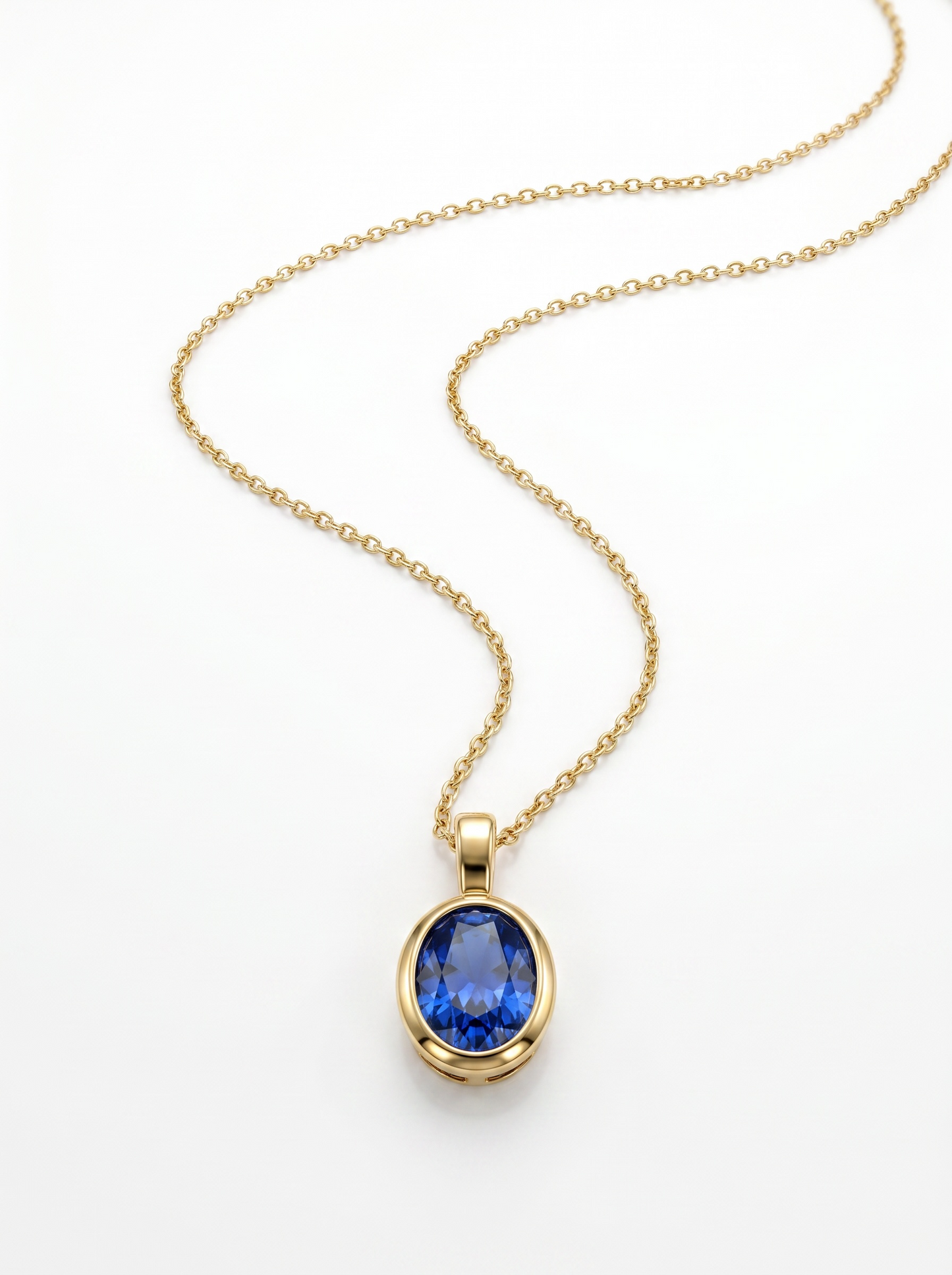 Gemstone Glow Pendant Necklace