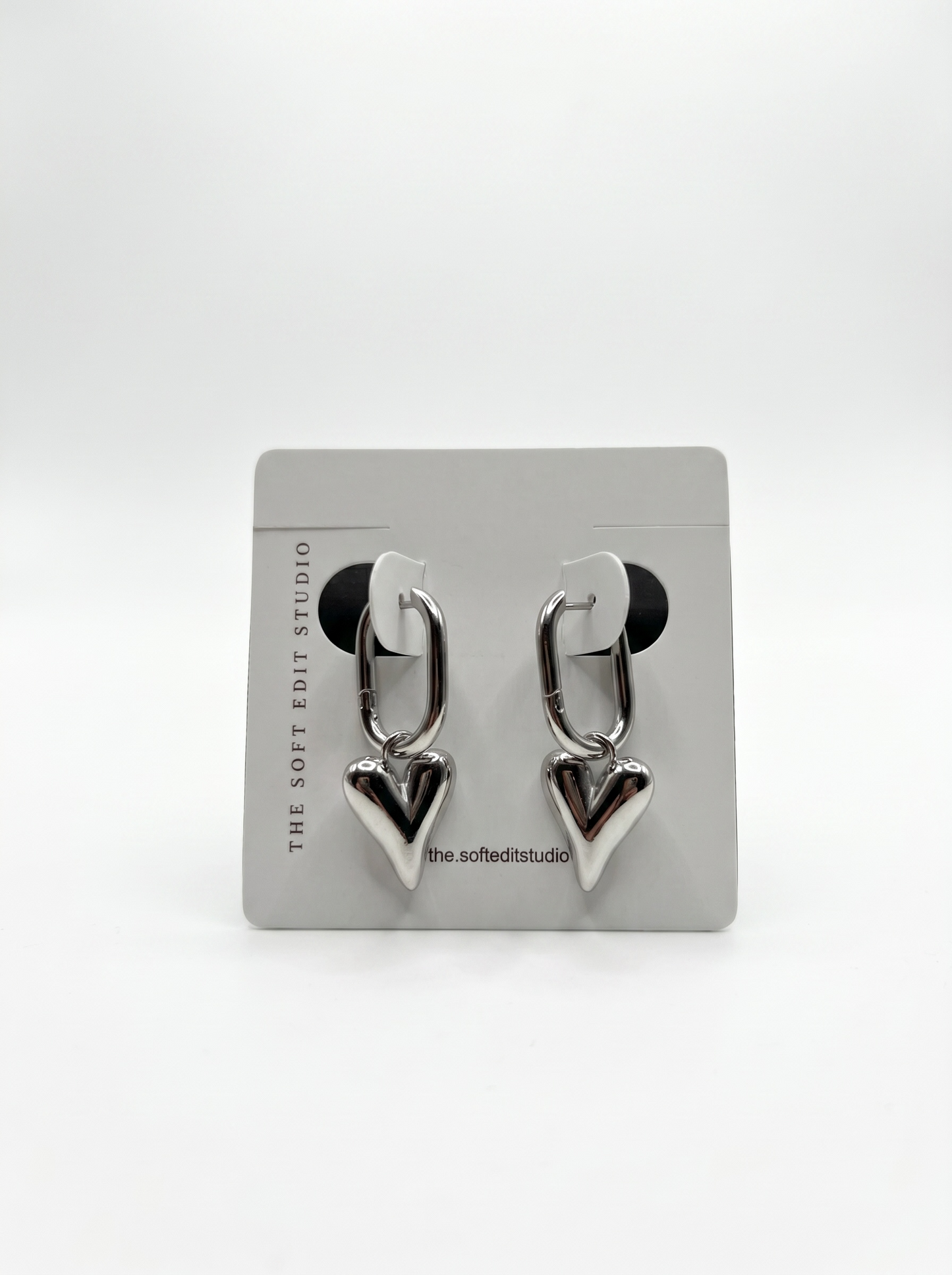 Heart Drop Earrings